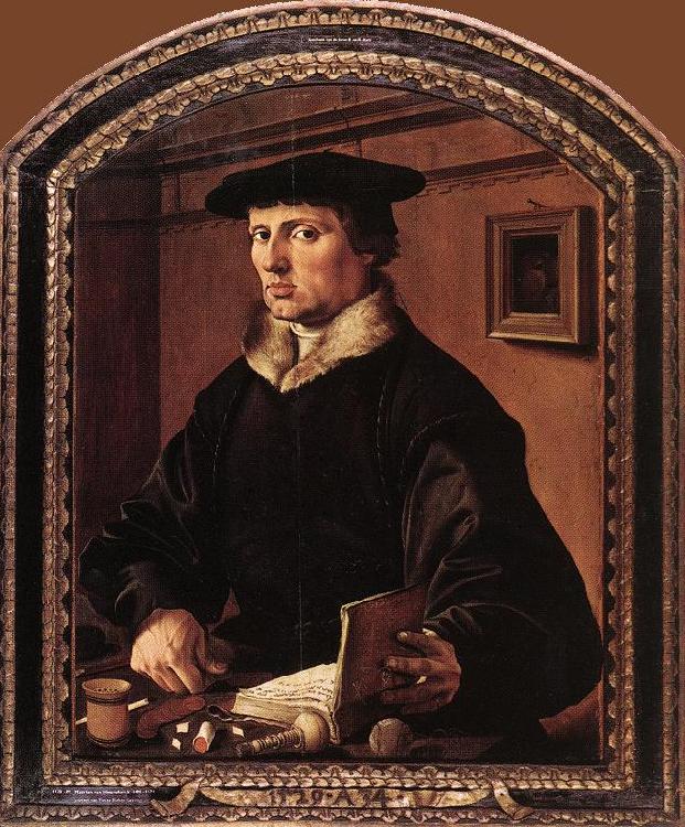 Maerten van heemskerck Portrait of Pieter Bicker Gerritsz. oil painting image